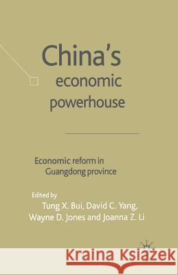 China's Economic Powerhouse: Economic Reform in Guangdong Province Bui, T. 9781349509072 Palgrave Macmillan