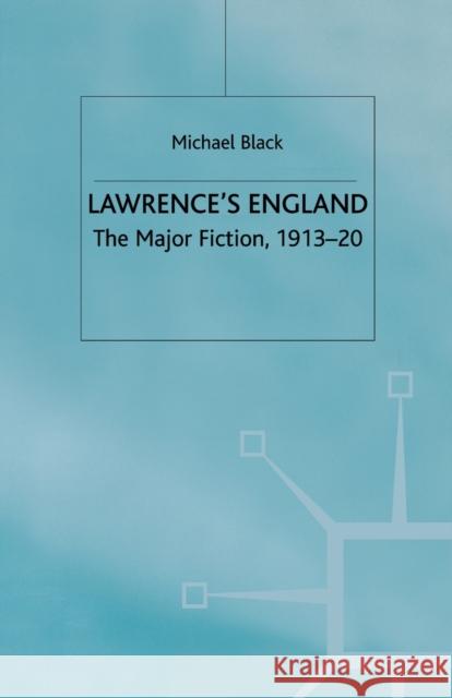 Lawrence England - Majour Fiction Black, M. 9781349643059 Palgrave MacMillan