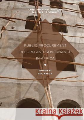 Public Procurement Reform and Governance in Africa S. N. Nyeck   9781349705443 Palgrave Macmillan