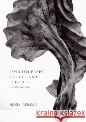 Psychotherapy, Society, and Politics: From Theory to Practice Avissar, Nissim 9781349954094 Palgrave MacMillan