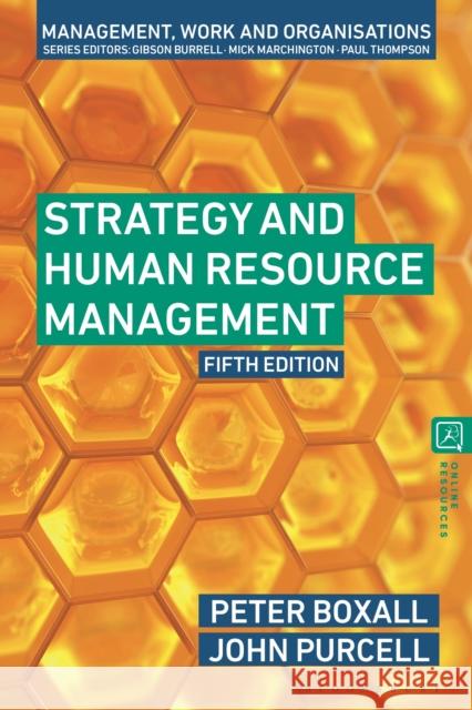 Strategy and Human Resource Management Peter Boxall John Purcell 9781350309869
