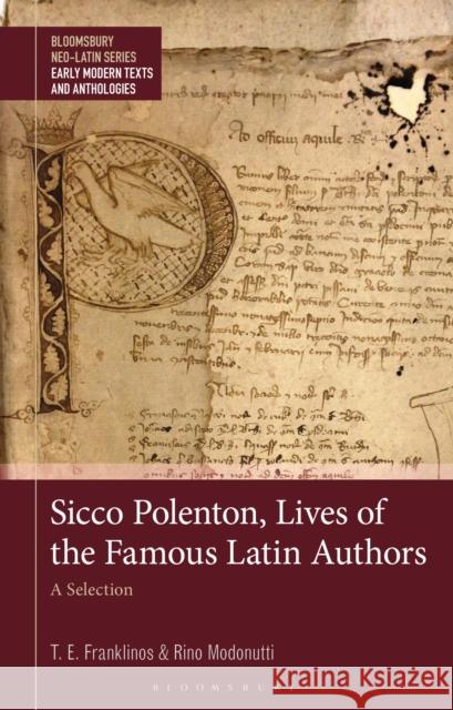 Sicco Polenton, Lives of the Famous Latin Authors: A Selection Rino (University of Padova, Italy) Modonutti 9781350408760