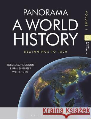Panorama, A World History: Volume 1: Beginnings to 1500 Urmi Engineer (Pitzer College, USA) Willoughby 9781350434202 Bloomsbury Publishing PLC