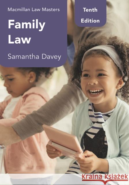 Family Law Samantha Davey 9781352009194 Red Globe Press