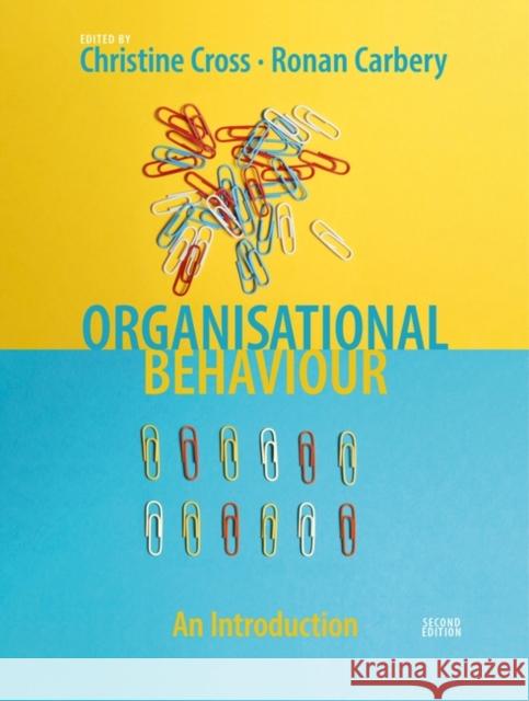 Organisational Behaviour Cross, Christine 9781352012477 Red Globe Press