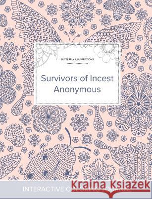 Adult Coloring Journal: Survivors of Incest Anonymous (Butterfly Illustrations, Ladybug) Courtney Wegner 9781360959351