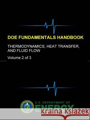 DOE Fundamentals Handbook - Thermodynamics, Heat Transfer, and Fluid Flow (Volume 2 of 3) Department of Energy, U. S. 9781365110276