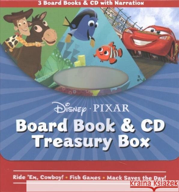 Disney*Pixar Board Book & CD Treasury Box  9781368003230 Disney Press
