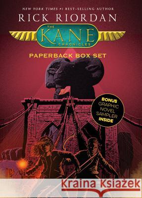 Kane Chronicles, the Paperback Box Set (the Kane Chronicles Box Set with Graphic Novel Sampler) Riordan, Rick 9781368013611 Disney-Hyperion