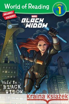 This Is Black Widow [With Stickers] Marvel Press Book Group 9781368055598 Marvel Press