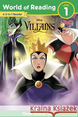 World of Reading: Disney Villains 3-Story Bind-Up Disney Books 9781368067362