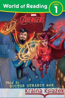 World of Reading This Is Doctor Strange and Scarlet Witch Marvel Press Book Group 9781368070201 Marvel Press