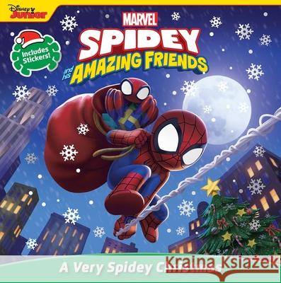 Spidey and His Amazing Friends a Very Spidey Christmas Disney Books                             Disney Storybook Art Team 9781368074049 Marvel Press
