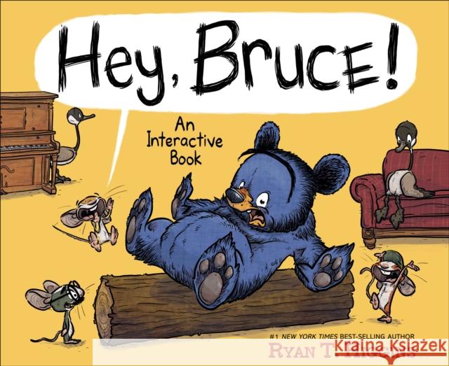 Hey, Bruce!: An Interactive Book Ryan Higgins 9781368084116 Disney-Hyperion