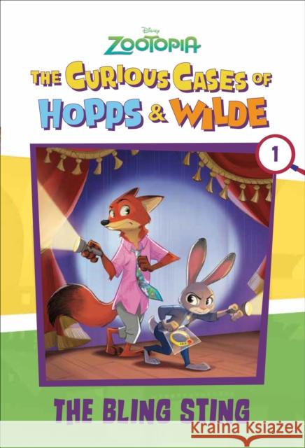 The Curious Cases of Hopps & Wilde # 1: The Bling Sting (Disney Zootopia)  9781368116411 Random House/Disney