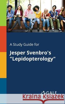 A Study Guide for Jesper Svenbro's 