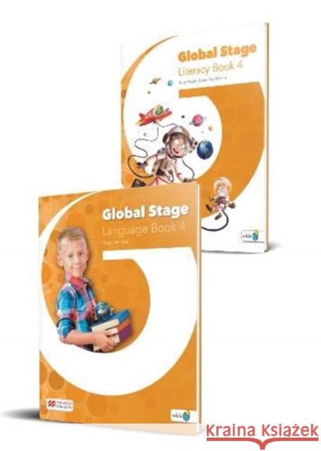 Global Stage 4 Language/Literacy Book + kod NAVIO Cheryl Pelteret Katie Foufouti Paul Mason 9781380002457