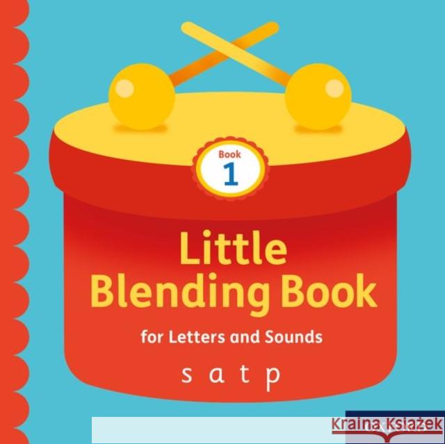 Little Blending Books for Letters and Sounds: Book 1 Oxford Editor   9781382013710 Oxford University Press