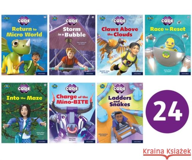 Project X CODE: White and Lime Book Bands, Oxford Levels 10 and 11: Sky Bubble and Maze Craze, Class Pack of 24 Kate Scott Abbie Rushton Janice Pimm 9781382017152