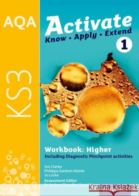 AQA Activate for KS3: Workbook 1 (Higher)    9781382030144 Oxford University Press