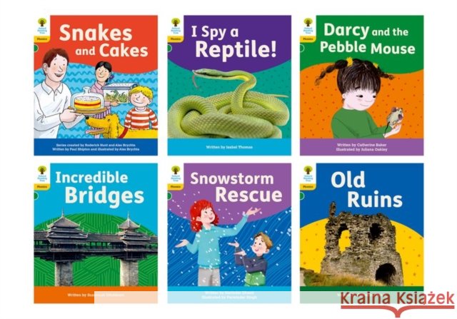 Oxford Reading Tree: Floppy's Phonics Decoding Practice: Oxford Level 5: Mixed Pack of 6 Narinder Dhami 9781382030625
