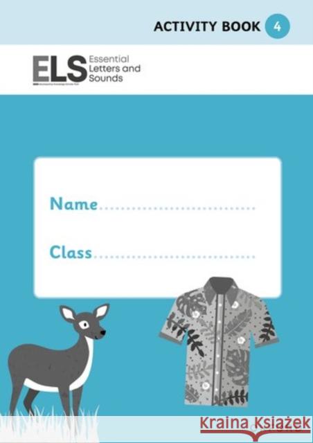 Essential Letters and Sounds: Essential Letters and Sounds: Activity Book 4 Pack of 10 Press, Katie 9781382033008