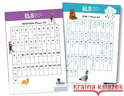 Essential Letters and Sounds: Essential Letters and Sounds: Spelling Poster: Pack of 2 Tara Dodson Katie Press  9781382033022 Oxford University Press