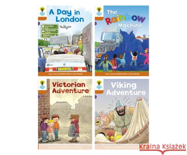 Oxford Reading Tree: Biff, Chip and Kipper Stories: Oxford Level 8: Mixed Pack of 4 Hunt 9781382038645