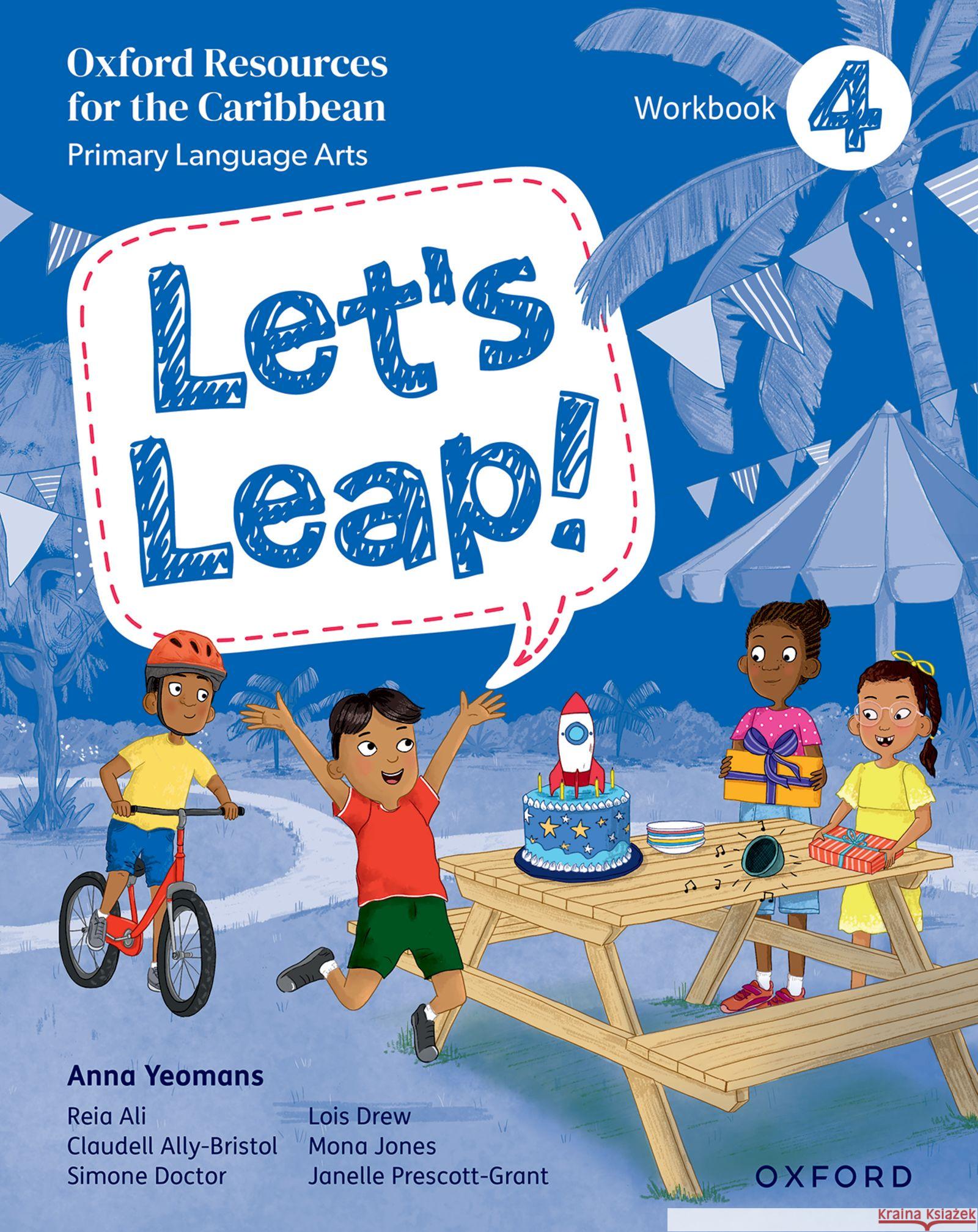 Let's Leap! Caribbean Primary Language Arts: Workbook 4 Yeomans, Anna 9781382052009