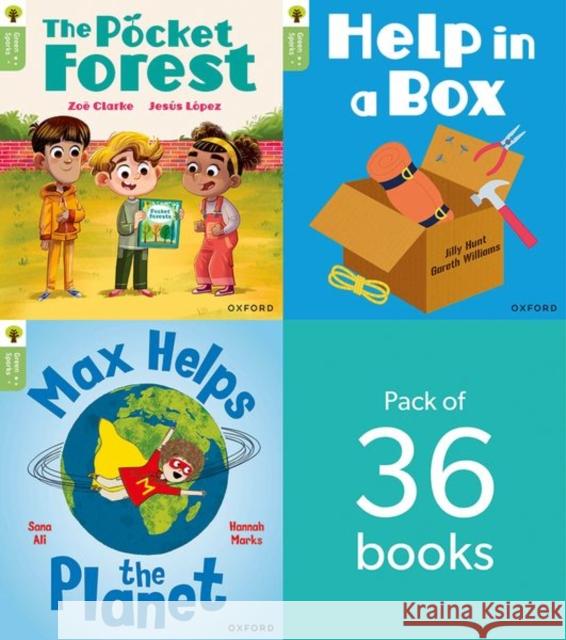Oxford Reading Tree Green Sparks: Level 4 LEVEL 4 PACK of 36 Langford 9781382057110
