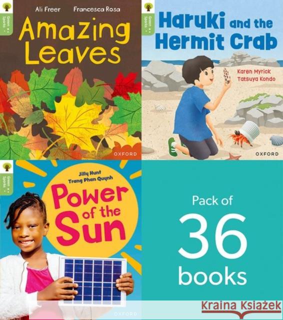 Oxford Reading Tree Green Sparks: Level 5 LEVEL 5 PACK of 36 Brasch  9781382057196