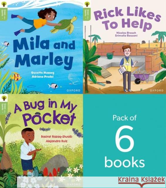 Oxford Reading Tree Green Sparks: Level 5 LEVEL 5 PACK of 6 Brasch  9781382057202