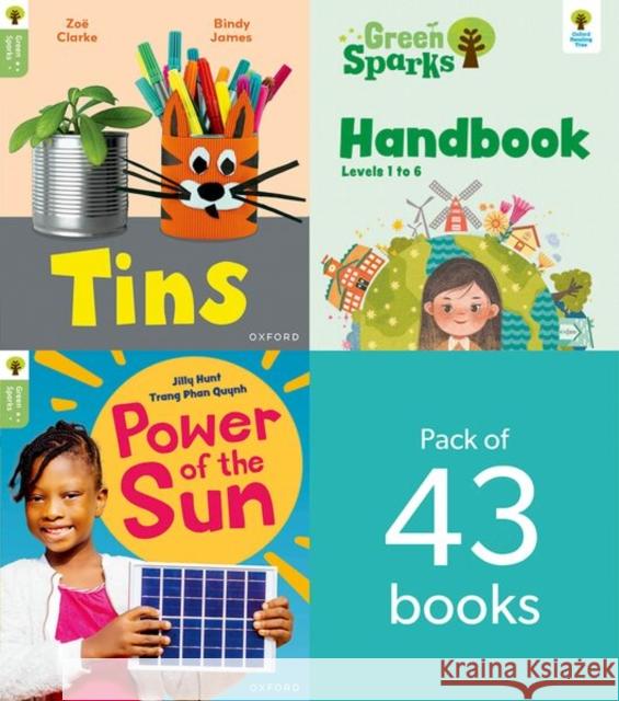 Oxford Reading Tree Green Sparks: Level 1 to Level 6 Singles Pack Clarke 9781382057622