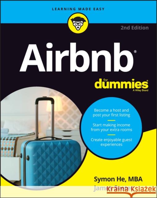 Airbnb For Dummies James Svetec 9781394154630 John Wiley & Sons Inc