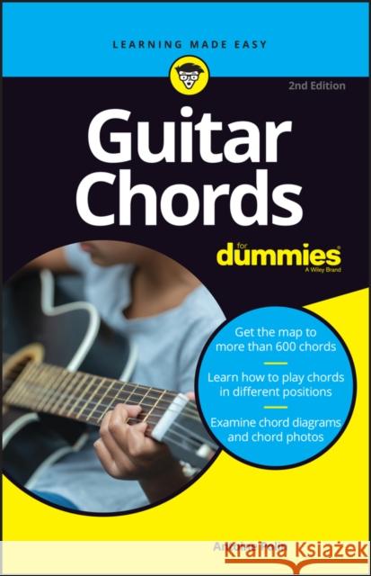 Guitar Chords For Dummies Antoine Polin 9781394156368 John Wiley & Sons Inc