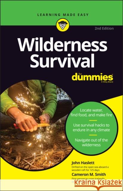 Wilderness Survival for Dummies Haslett, John F. 9781394159888 John Wiley & Sons Inc