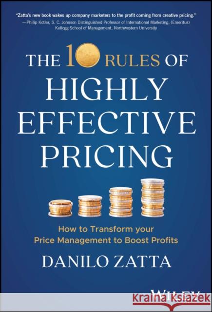 Re-PRICE: How to Boost Profits and Monetize Value D Zatta 9781394195763 John Wiley & Sons Inc