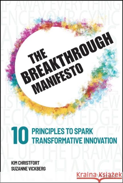 The Breakthrough Manifesto Suzanne Vickberg 9781394207039 John Wiley & Sons Inc