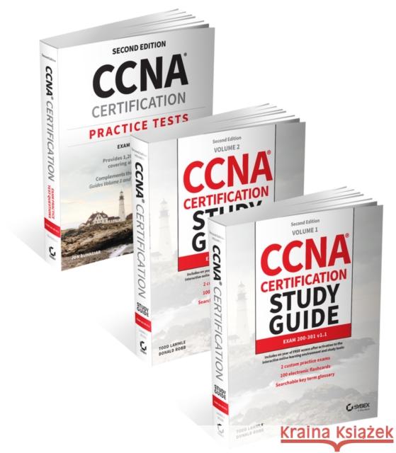 CCNA Certification Study Guide Volume 1, Volume 2, and Practice Tests Kit: Exam 200-301 v1.1 Jon Buhagiar 9781394213047 John Wiley & Sons Inc