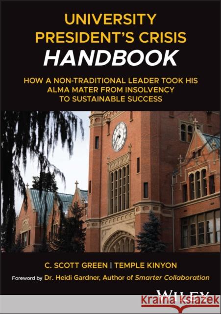 University President's Crisis Handbook Temple Kinyon 9781394219957