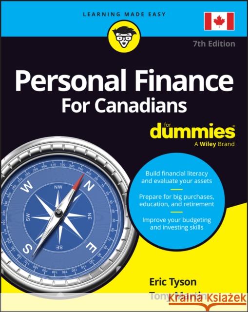 Personal Finance For Canadians For Dummies Tony Martin 9781394220663 