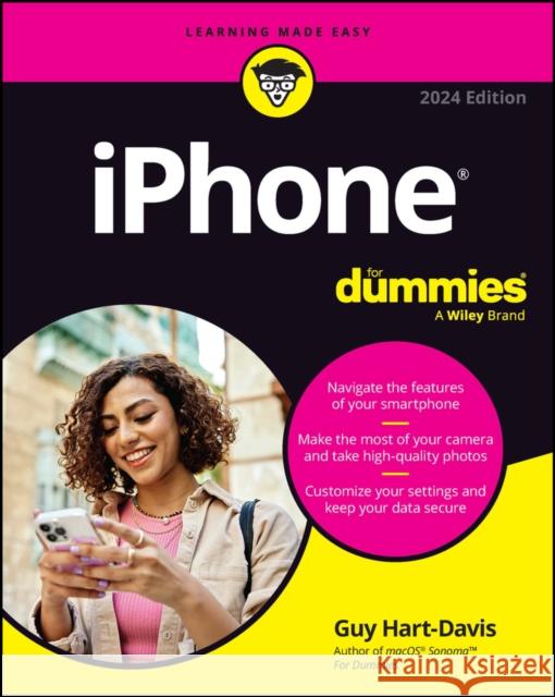 iPhone For Dummies Guy Hart-Davis 9781394221646