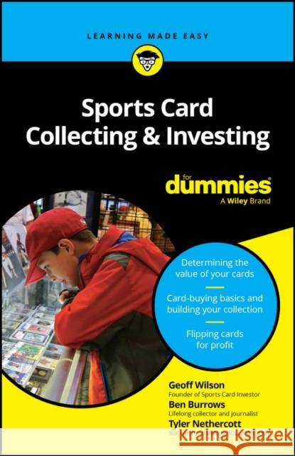 Sports Card Collecting & Investing For Dummies  9781394225057 John Wiley & Sons Inc