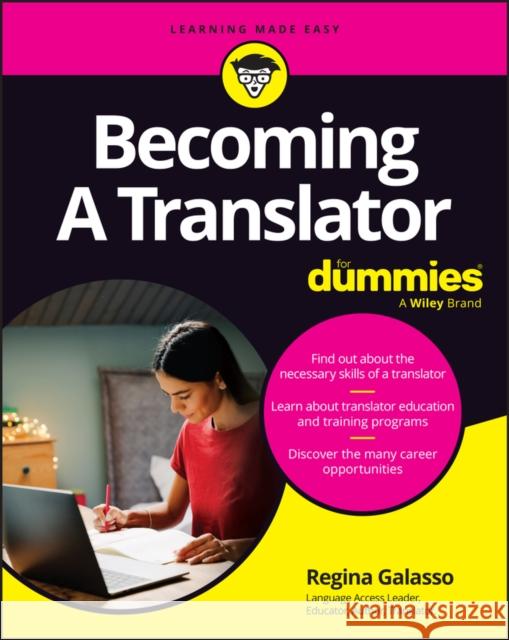 Becoming A Translator For Dummies  9781394232024 