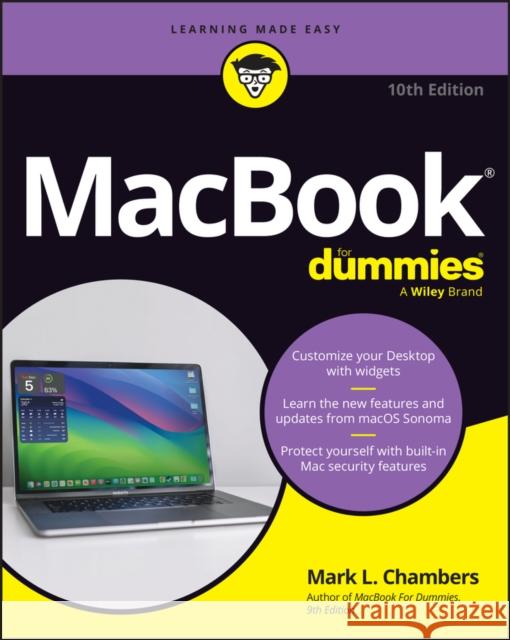 MacBook For Dummies Mark L. Chambers 9781394252749 