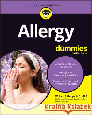 Allergies For Dummies  9781394256686 