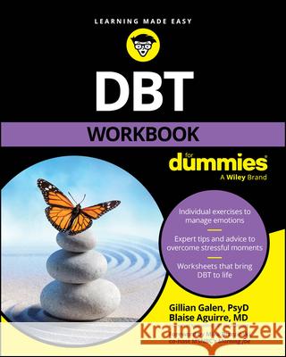 DBT Workbook For Dummies  9781394263080 