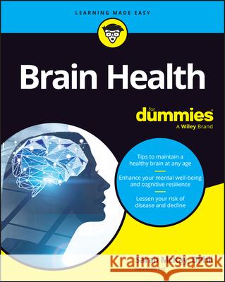 Brain Health for Dummies Sarah McKay 9781394273379 For Dummies