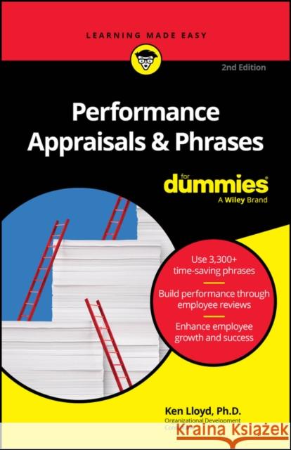 Performance Appraisals & Phrases For Dummies Ken Lloyd 9781394276059 For Dummies