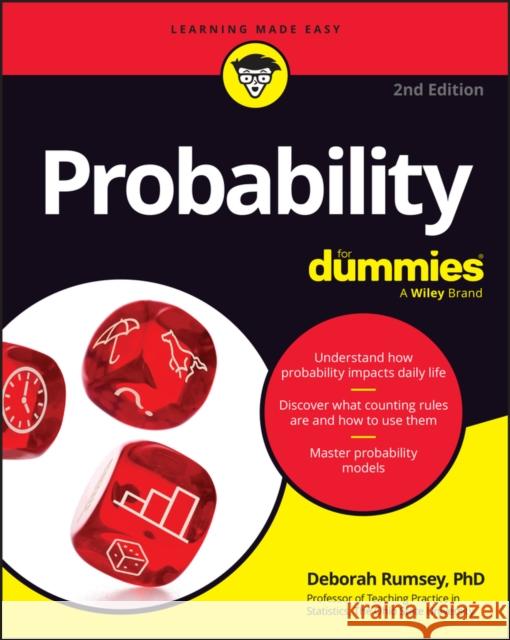 Probability For Dummies Deborah J. Rumsey 9781394281886 John Wiley & Sons Inc